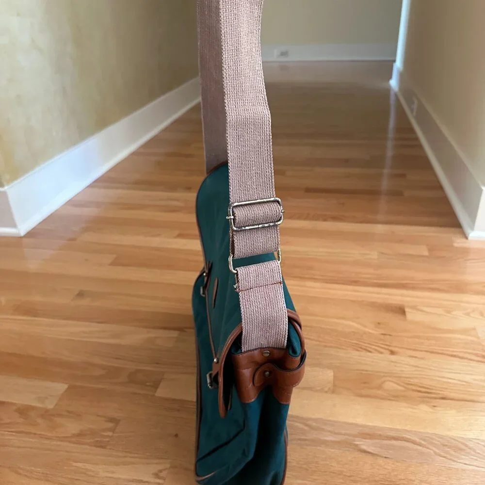 Ralph Lauren Green Promotional Travel or Messenger Bag